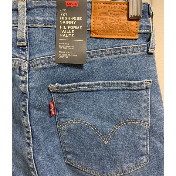 LEVI’S 721 High-Rise Skinny Jeans | Size 26 - Picture 7 of 7